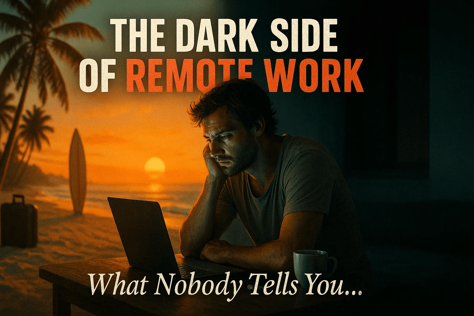 The Dark Side of Remote Work: What Nobody Tells You About Being a Digital Nomad