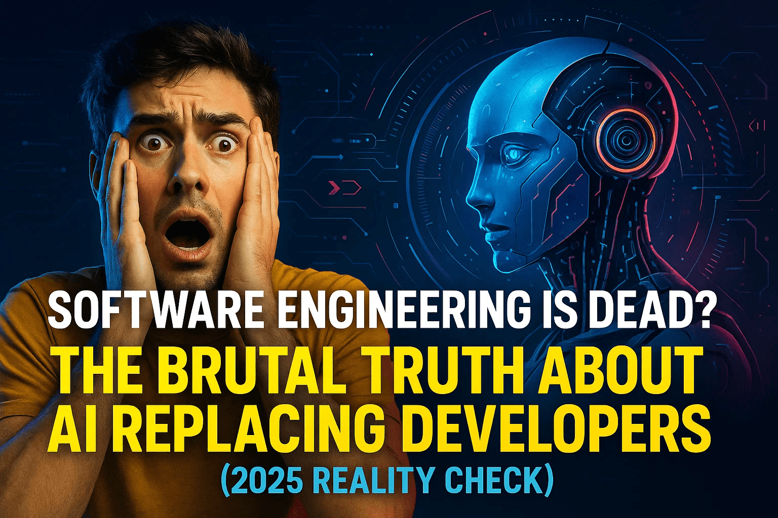 Software Engineering is Dead? The Brutal Truth About AI Replacing Developers (2025 Reality Check)